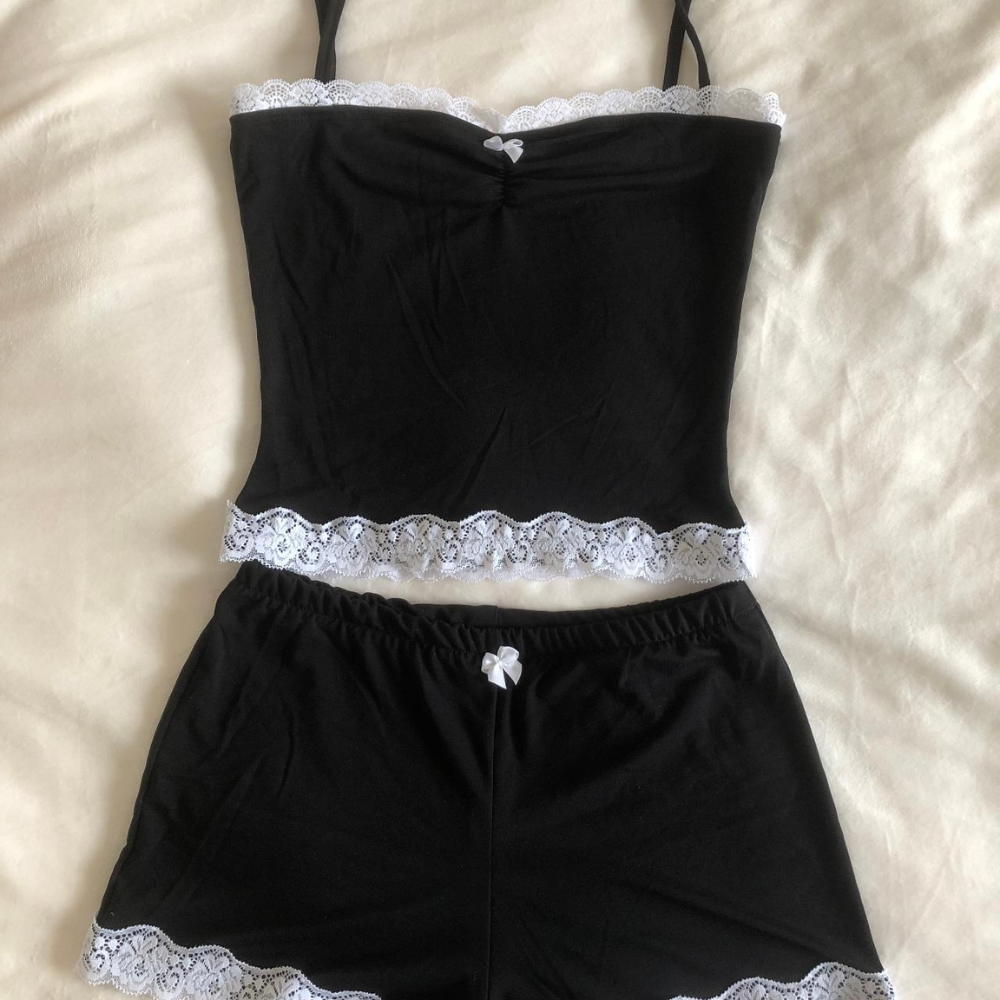 Brandy Melville Women's Black Pajamas